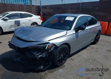 2025 Honda Civic Hybrid Sport z USA, uszkodzony, nr VIN 19XFL4H81SE010663